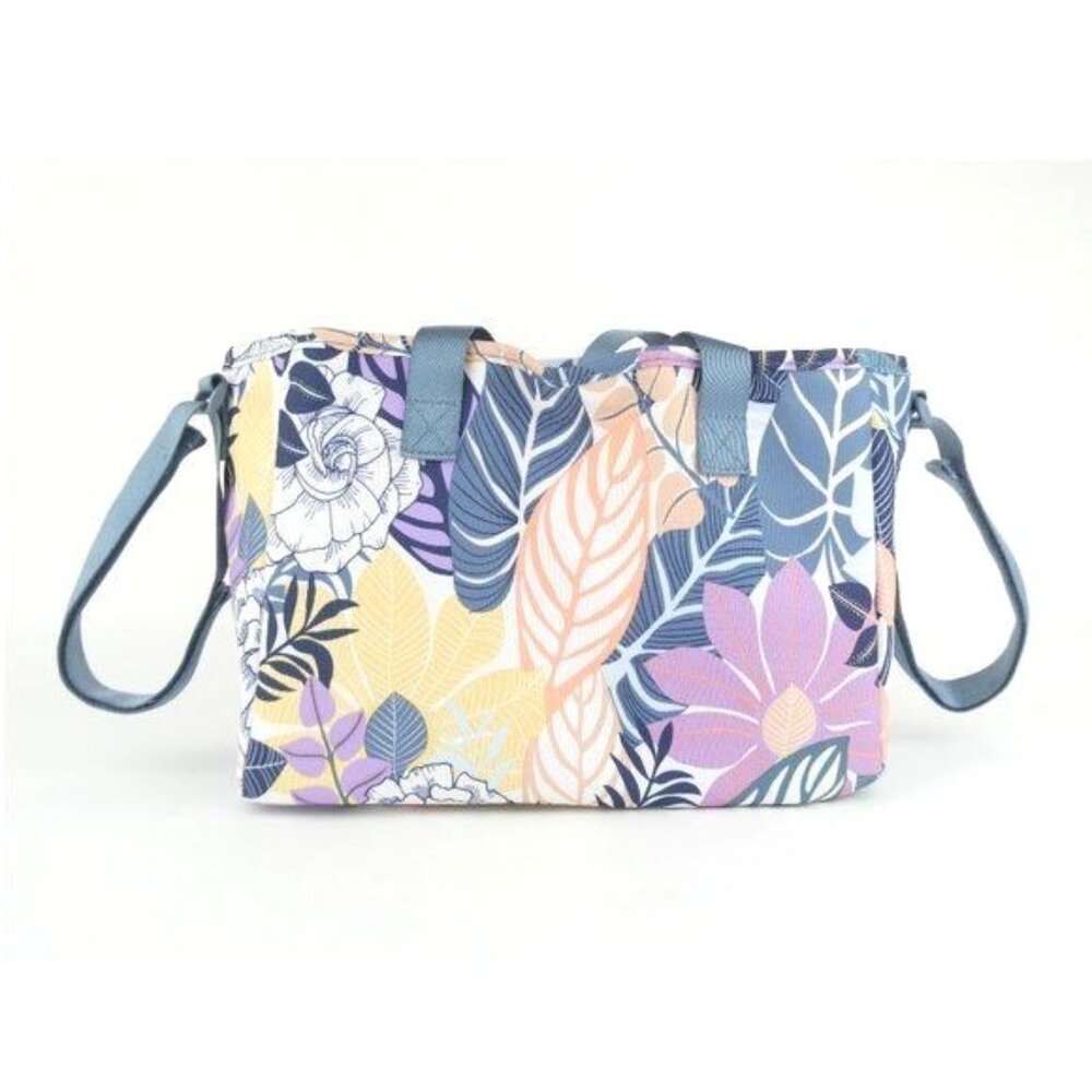 Vera Bradley Palm Floral Lighten Up Everything Organizer NWT - Picture 2 of 3